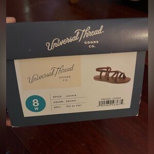 Universal Thread Lavinia Brown Sandals